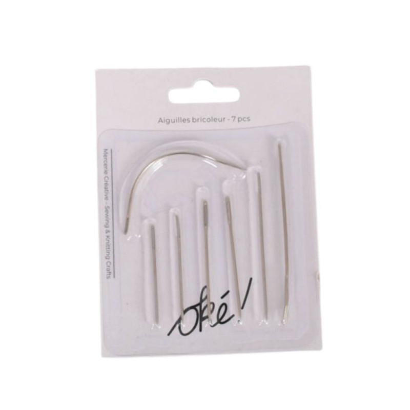 SACHET DE 6 / AIGUILLES BRICOLEUR 7 PCS.